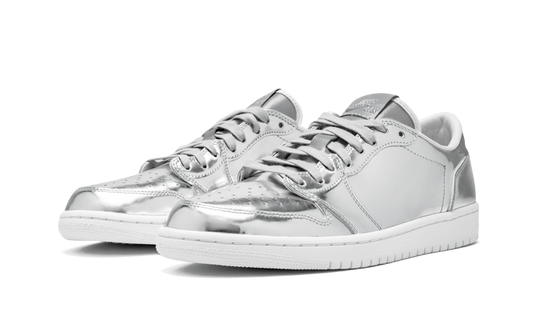 Air Jordan 1 Low Pinnacle "Metallic Silver" 852549 003