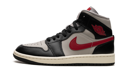 AIR JORDAN 1 MID WMNS "Black / Gym Red / College Grey" BQ6472 060