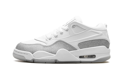 Air Jordan 4 RM WMNS "White Metallic Silver" HQ3441 111