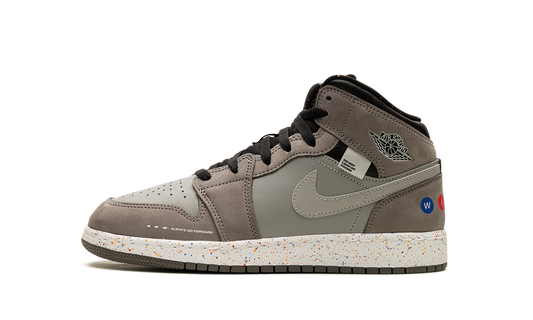 Air Jordan 1 Mid GS "NYC Subway" FZ1209 001