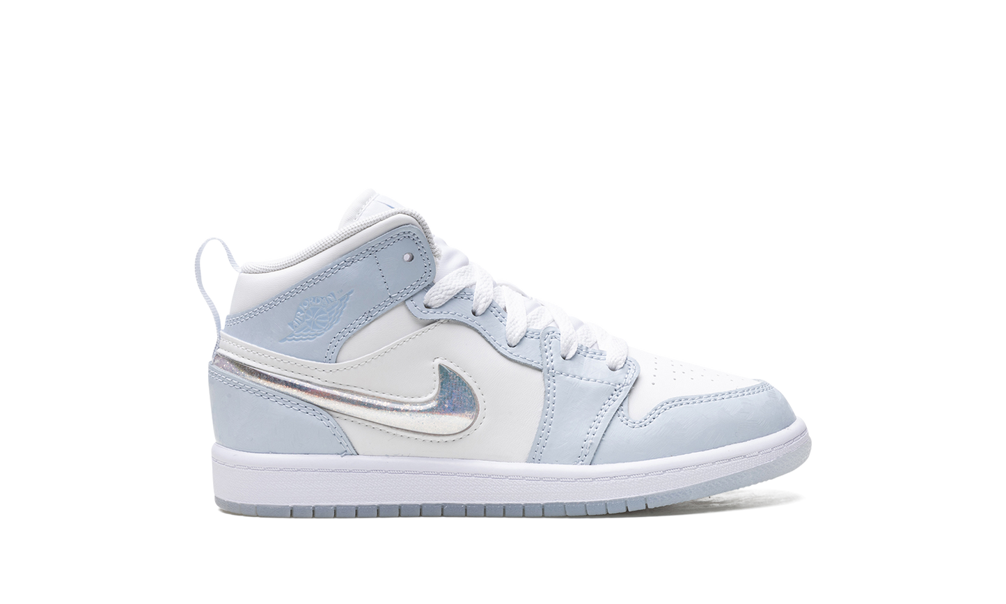 Air Jordan 1 Mid PS "Glitter Swoosh" FQ9118 400