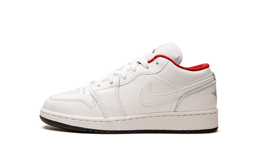 Air Jordan 1 Low GS "White / Red" 553560 164