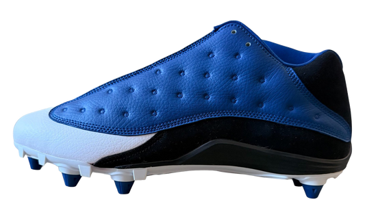 Jordan 13 Low Detachable Cleats "Blue / Black-White" FA17 MNJDSP 727 M2