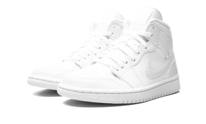 AIR JORDAN 1 MID WMNS "Triple White" BQ6472 100