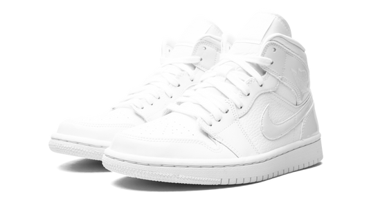 AIR JORDAN 1 MID WMNS "Triple White" BQ6472 100