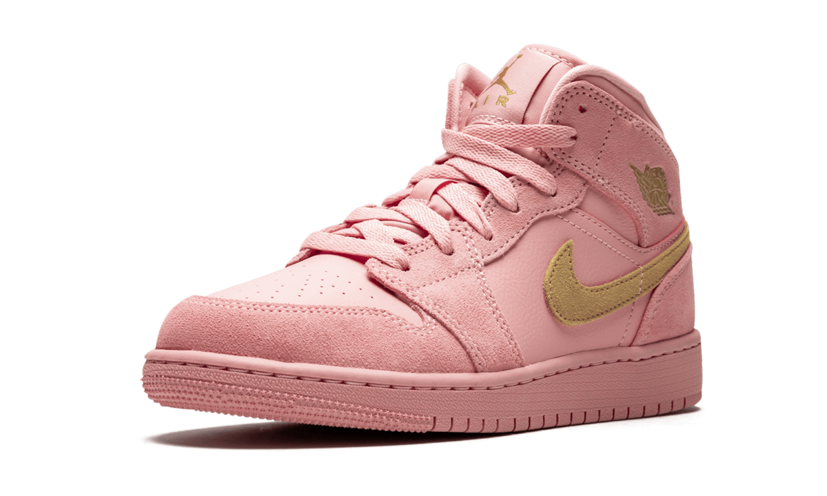 Air Jordan 1 MID SE GS "CORAL" BQ6931 600