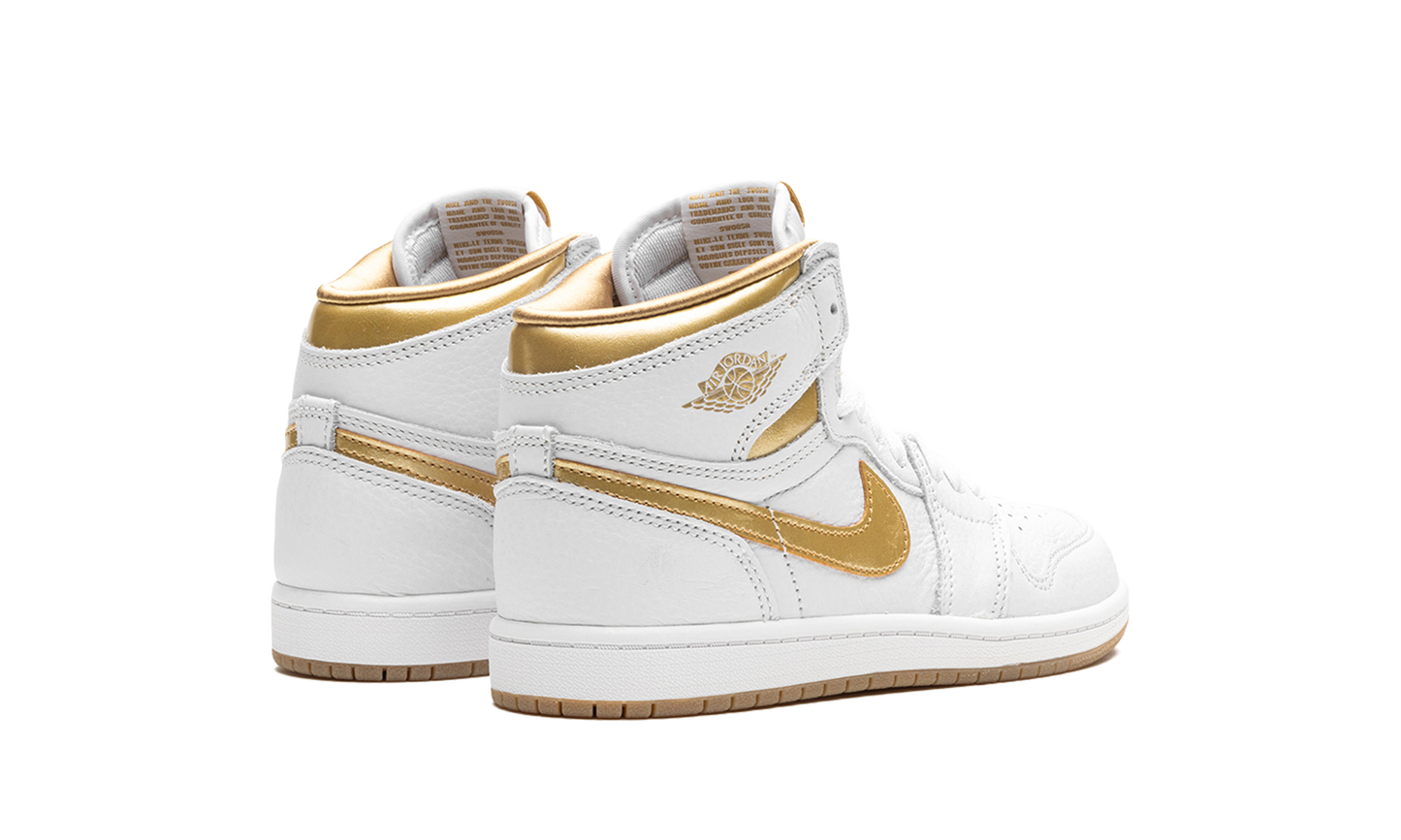 Air Jordan 1 Retro High OG PS "Metallic Gold" FD2597 107
