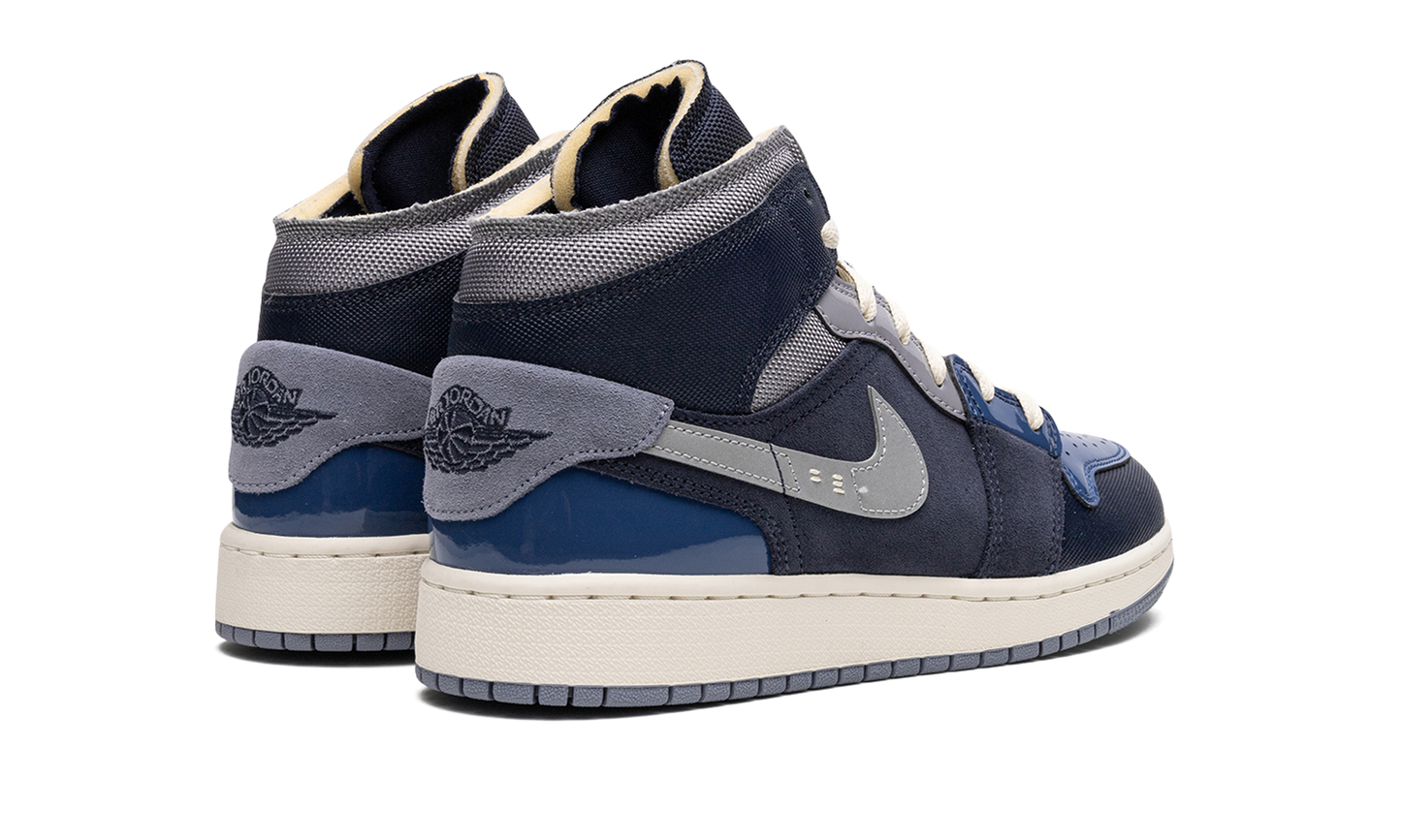 AIR JORDAN 1 MID SE CRAFT GS "Inside Out - Obsidian" DX2193 400