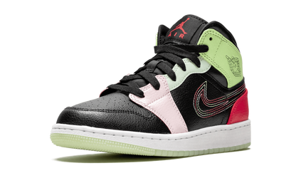 Air Jordan 1 Mid SE GS "Glow In The Dark" AV5174 076