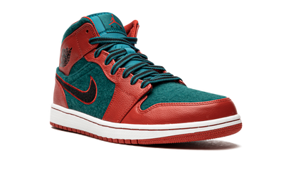Air Jordan 1 Mid "Gym Red Dark Sea" 633206 608