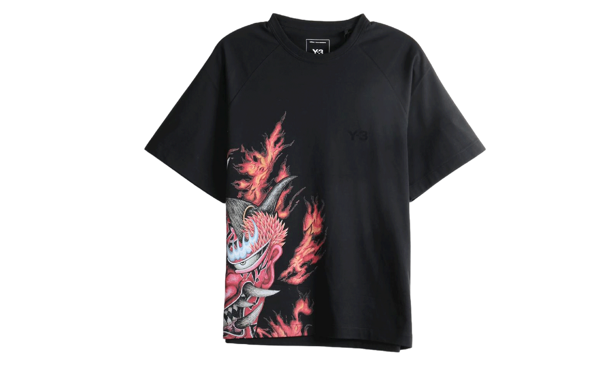 Y-3 Graphic Short-Sleeve Tee "Black" KQ8592