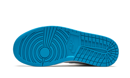Air Jordan 1 Mid "White / Laser Blue" 554724 141