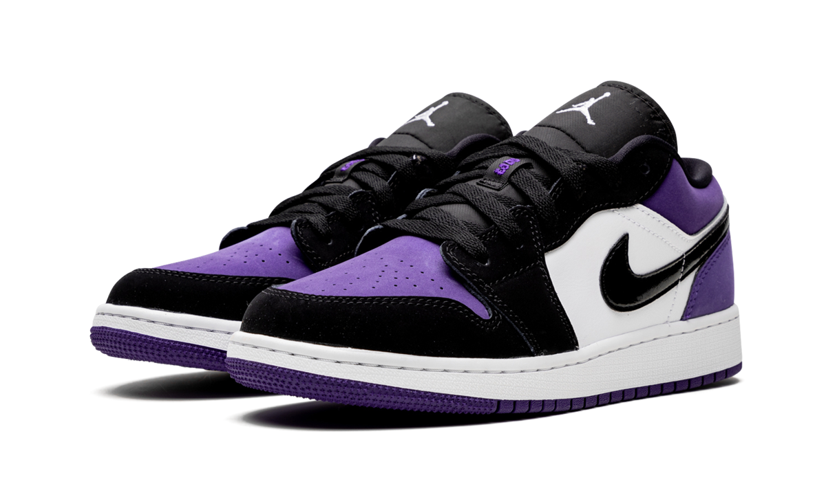 Air Jordan 1 Low GS "Court Purple" 553560 125