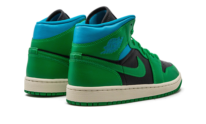 AIR JORDAN 1 MID WMNS "Lucky Green Aquatone" BQ6472 033