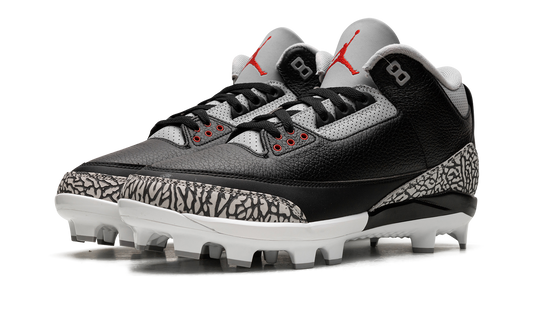 Air Jordan 3 Cleats "Black Cement" FZ8627 001