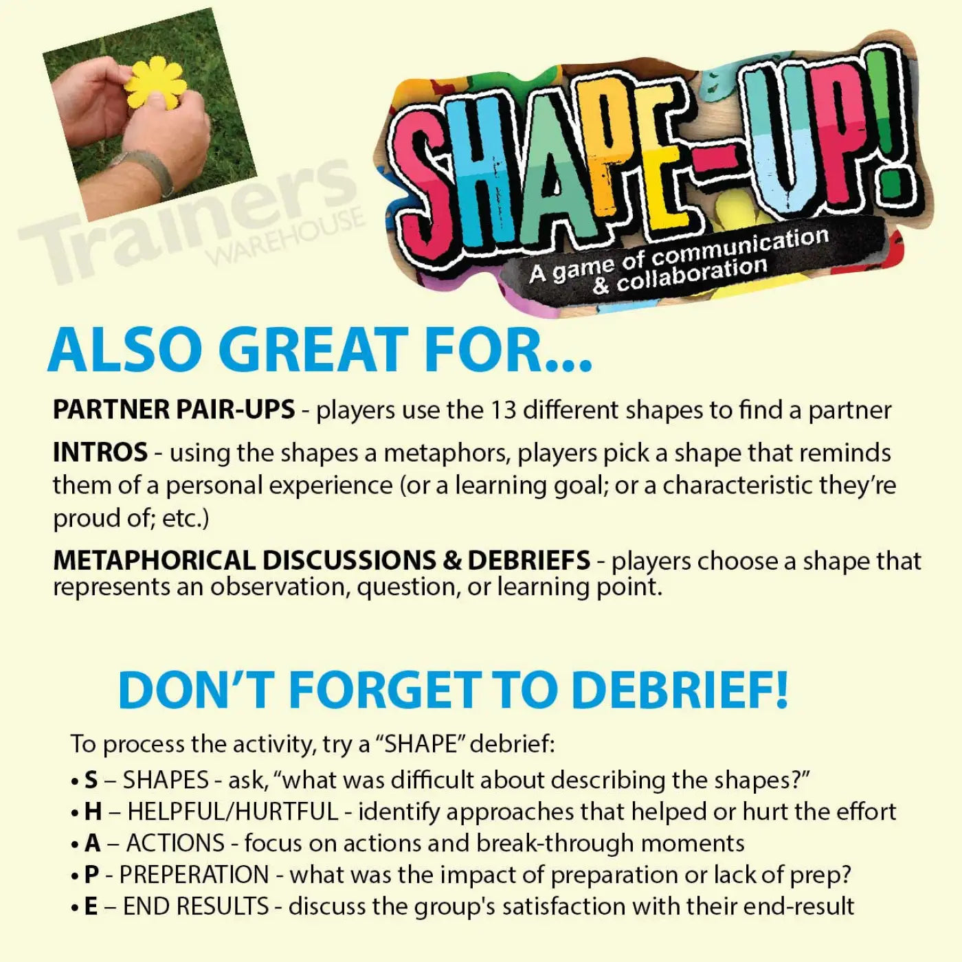 Shape-Up Game