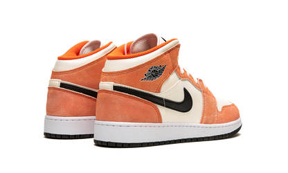 Air Jordan 1 Mid SE GS "Orange Suede" DV1336 800