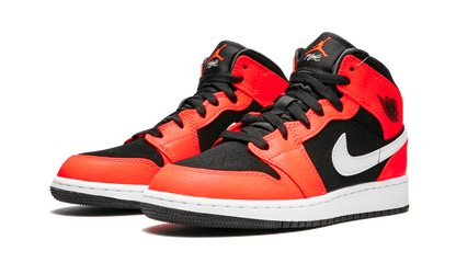 Air Jordan 1 Mid GS "Infrared" 554725 061