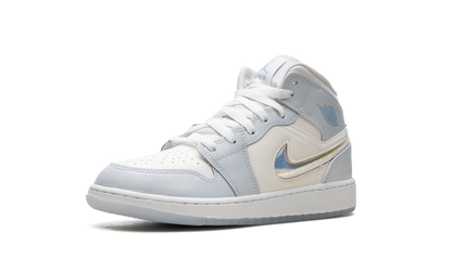 AIR JORDAN 1 MID SE GS "GLITTER SWOOSH" FQ9117 400