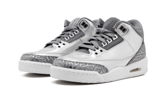 Air Jordan 3 Retro PREM HC GS "Metallic Silver" AA1243 020