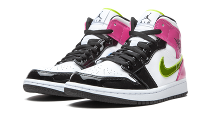 Air Jordan 1 Mid SE "Cyber / Active Fuchsia" CZ9834 100