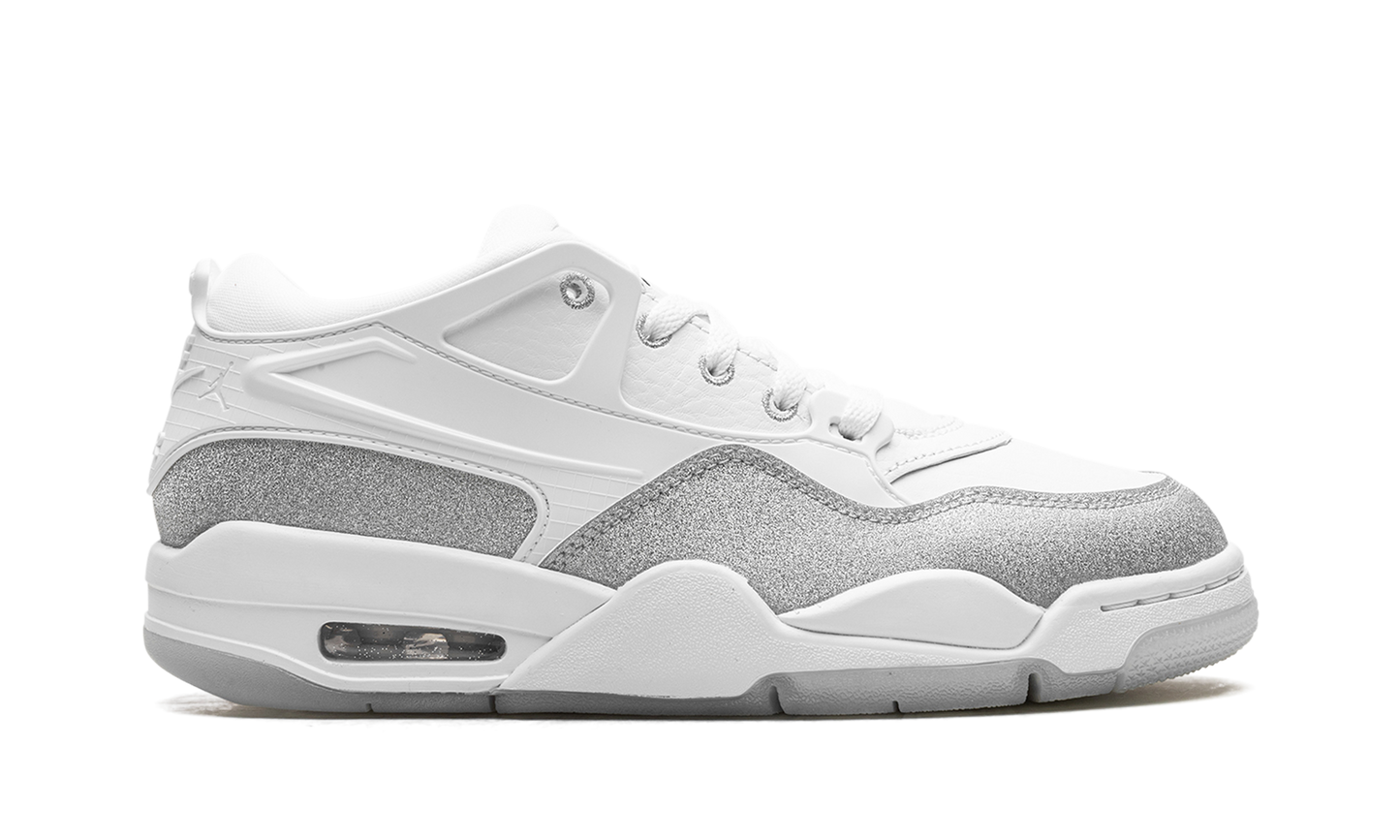 Air Jordan 4 RM WMNS "White Metallic Silver" HQ3441 111