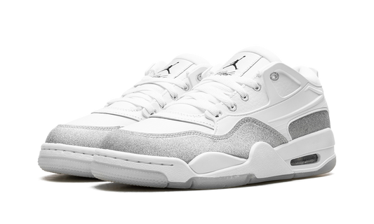 Air Jordan 4 RM WMNS "White Metallic Silver" HQ3441 111