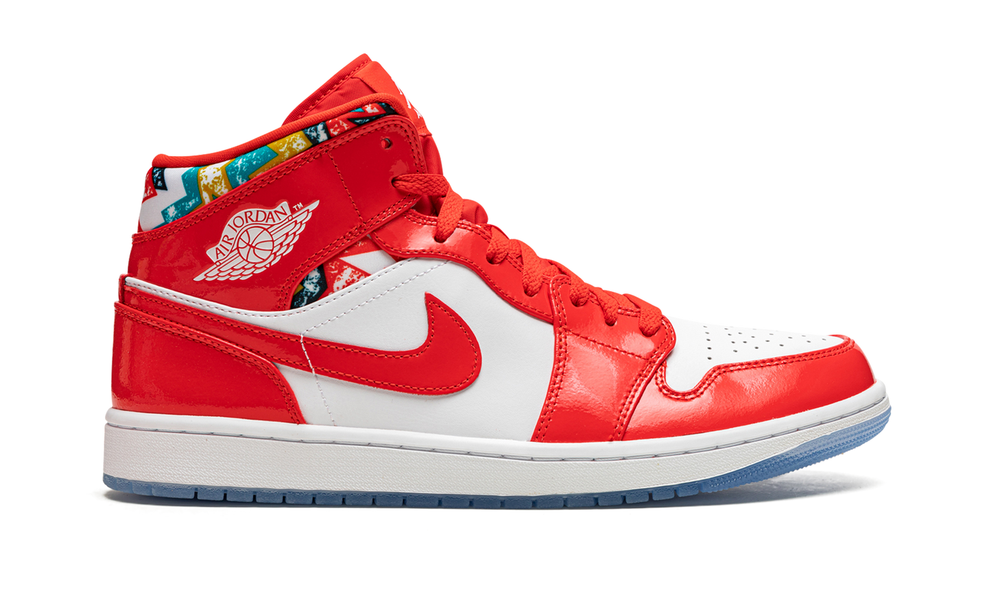 Air Jordan 1 Mid SE "Barcelona Sweater" DC7294 600