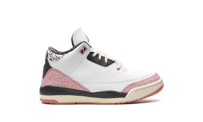 Air Jordan 3 PS "White/Red Stardust" FQ9174 100