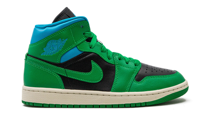 AIR JORDAN 1 MID WMNS "Lucky Green Aquatone" BQ6472 033