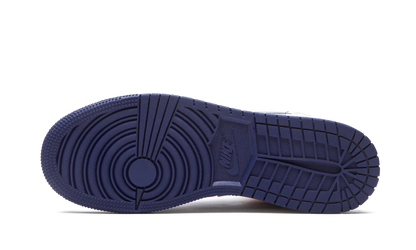 Air Jordan 1 Mid GS "White Deep Royal Blue" 554725 131