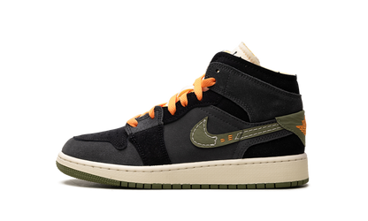 Air Jordan 1 Mid SE GS "Craft Anthracite Light Olive" FD5847 003