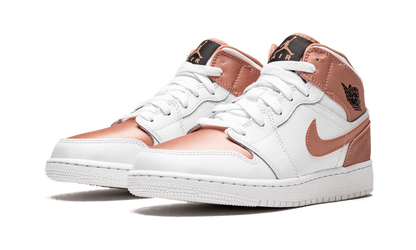 Air Jordan 1 MID GS "Rose Gold" 555112 190