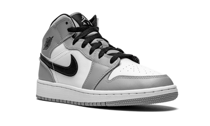 Air Jordan 1 Mid GS "Light Smoke Grey" 554725 092