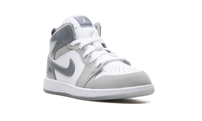 Air Jordan 1 Mid SE PS "White Medium Grey Cool Grey" HF3194 100