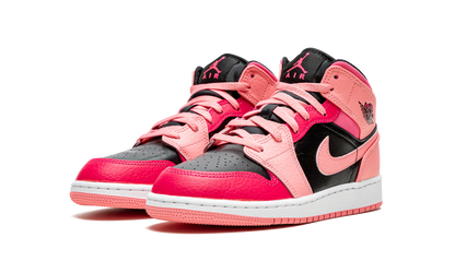 Air Jordan 1 Mid GS "Coral Chalk" 554725 662