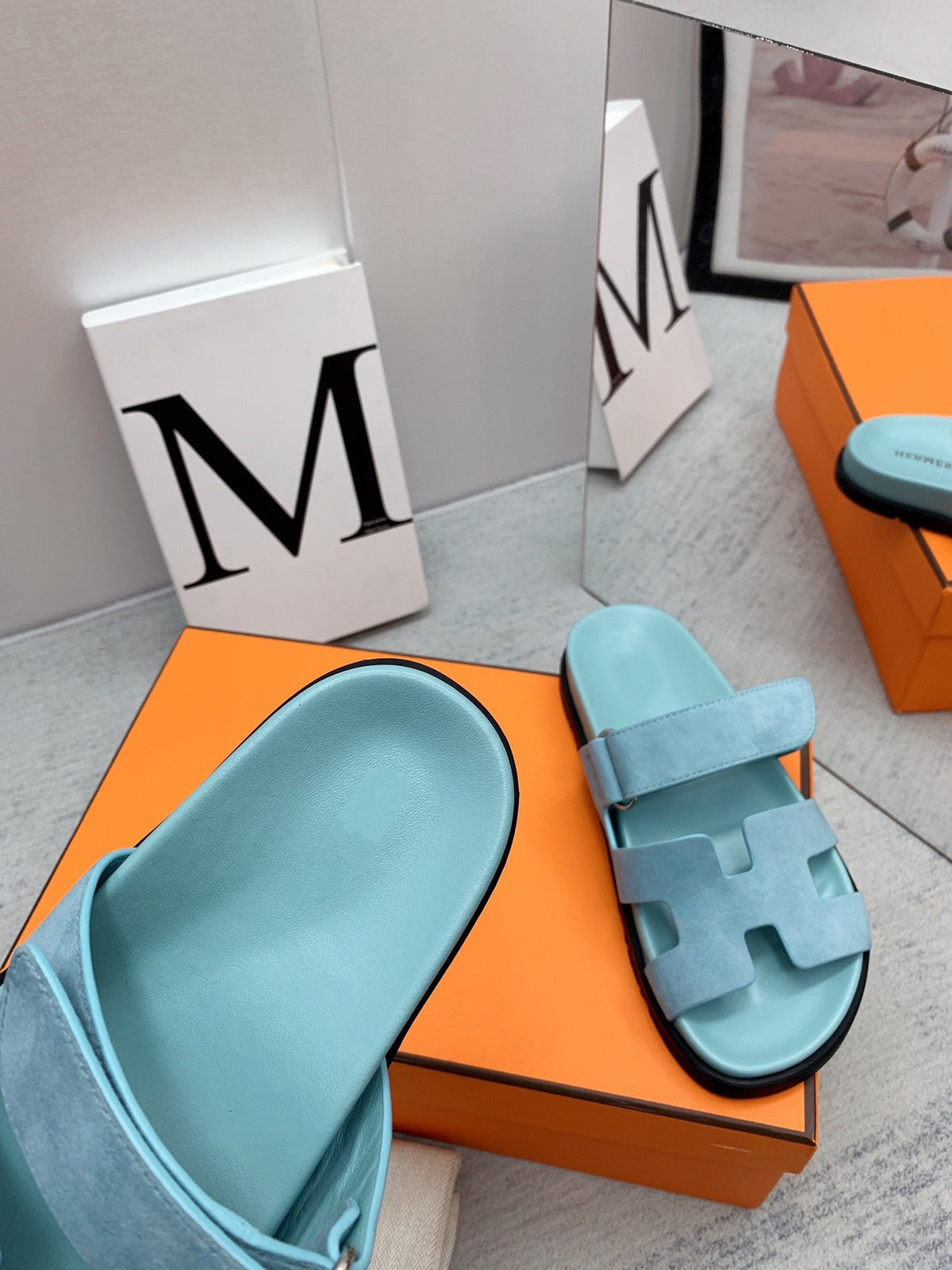 Chypre Sandal Light Blue