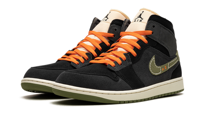 Air Jordan 1 Mid SE Craft "Anthracite Light Olive" FD6817 003