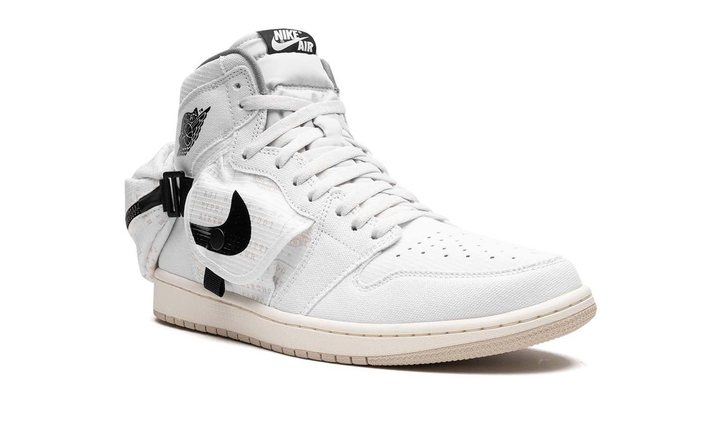 Air Jordan 1 Utility "WHITE BLACK" DO8727 100