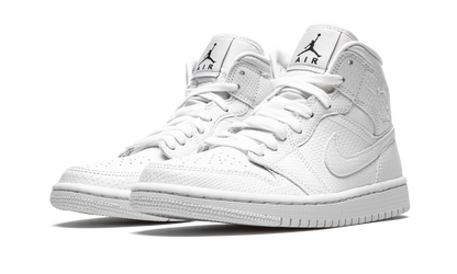 AIR JORDAN 1 MID WMNS "White Snakeskin" BQ6472 110
