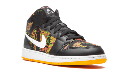Air Jordan 1 Mid GS "Black / Laser Orange"