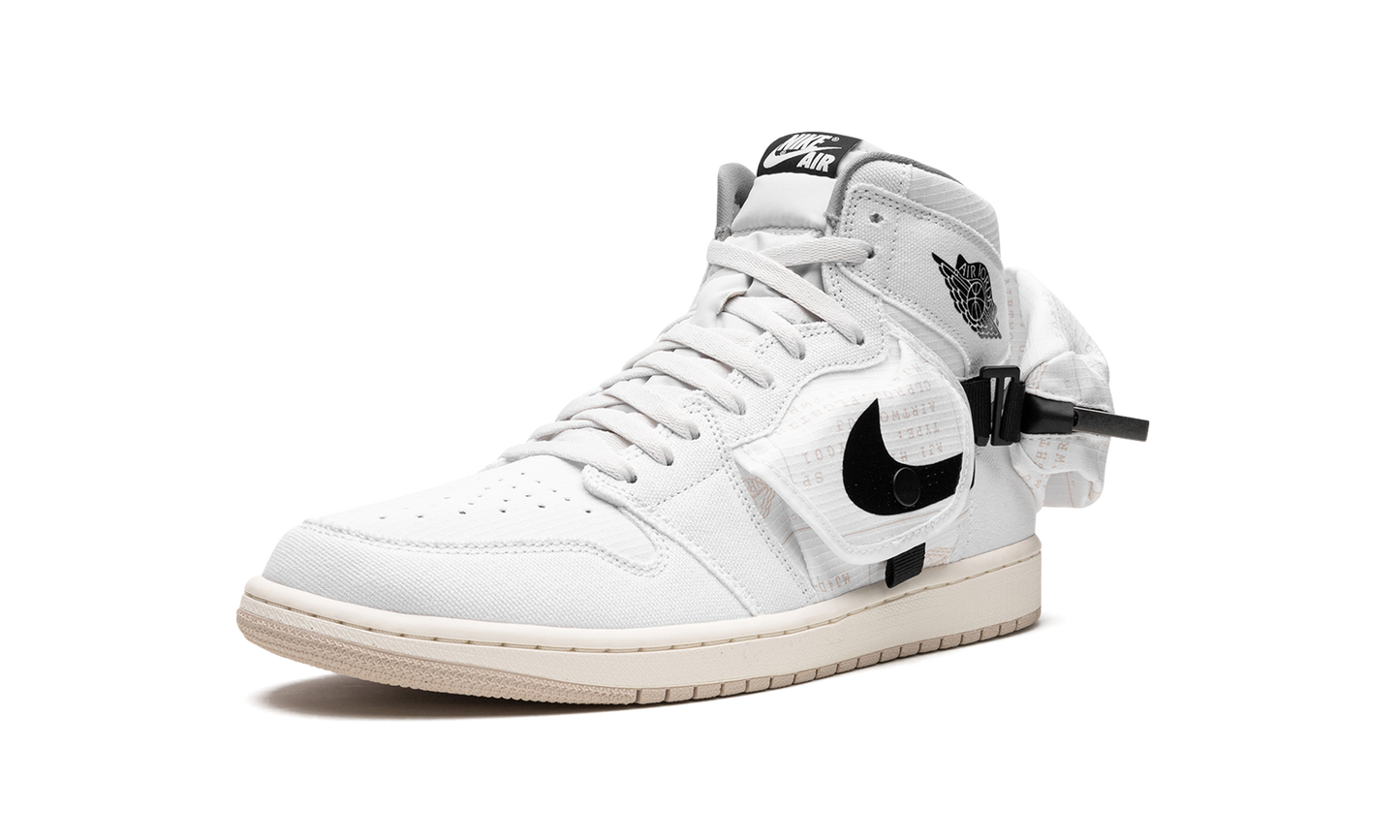 Air Jordan 1 Utility "WHITE BLACK" DO8727 100