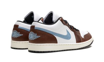 Air Jordan 1 Low SE "Embroidered Swoosh - Mocha" FQ7832 142