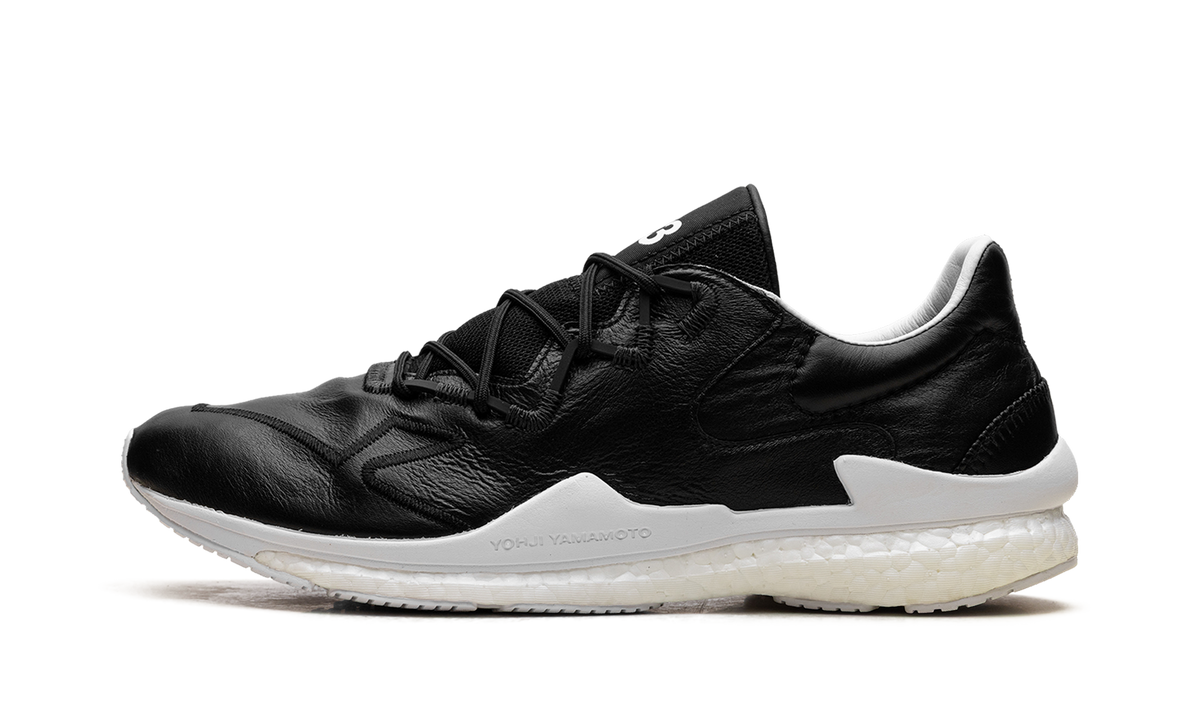 Y-3 Adizero Runner "Black White Leather" EF2563