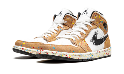 Air Jordan 1 Mid SE "Brushstroke" DA8005 100