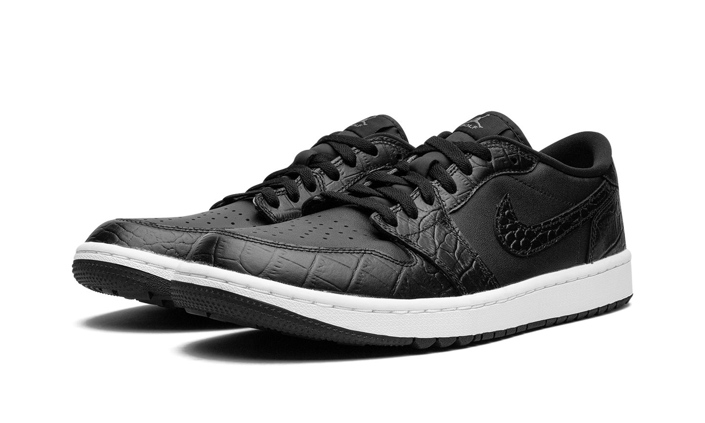 Air Jordan 1 Golf Low "Black Croc" DD9315 003