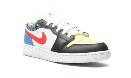 Air Jordan 1 Low GS "White Mesh / Multicolor" DH5927 006